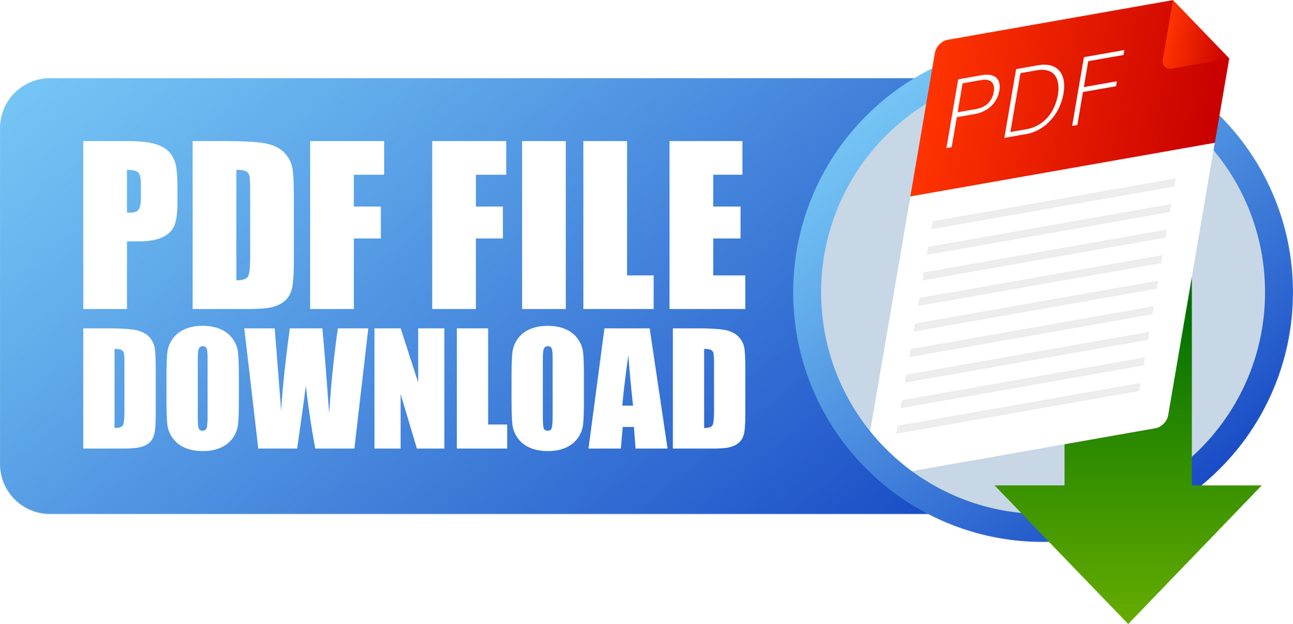 Download PDF file icon. Spreadsheet document type. Vector PD